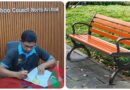 ބަނދަރު ސަރަހައްދުގައި ބެންޗް ބެހެއްޓުން